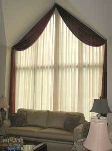 Angled sheers draperies denver co