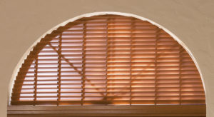 arched window blinds