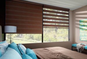 New! Hunter Douglas Designer Banded Shades