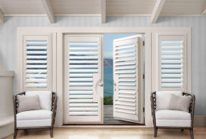 Shutters on French Door