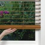 Brown Wood Blinds