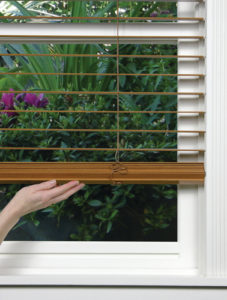 Brown Wood Blinds