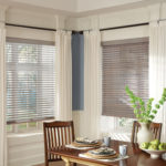 Wood Blinds Living Room