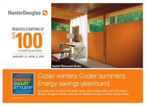 Hunter Douglas Rebates