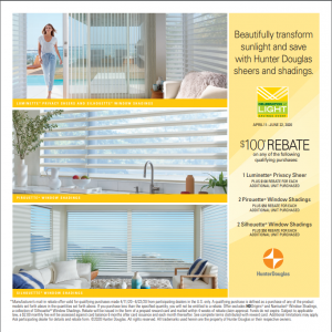 hunter doulas luminette pirouette silhouette sale in denver co the blind spot